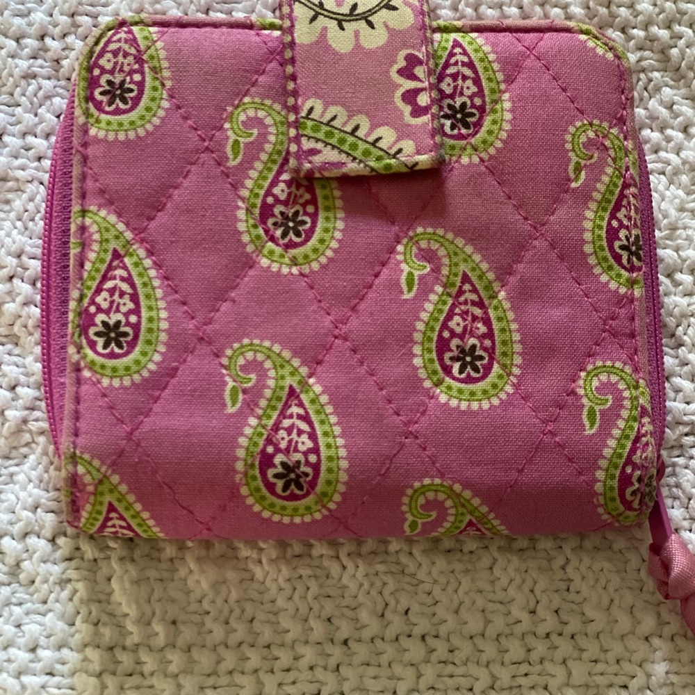 Vera Bradley Wallet Bermuda Pink